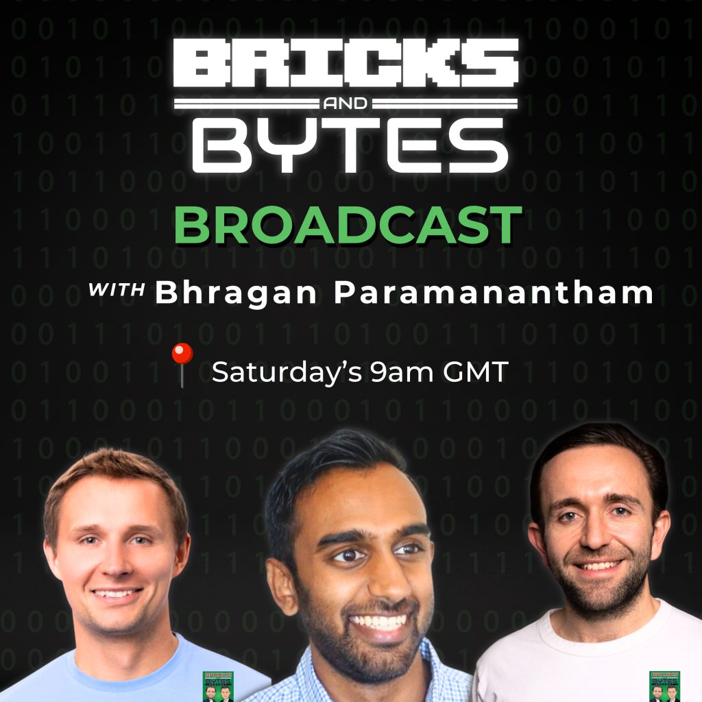 ai renewable energy, bricks and bytes broadcast with owen drury, martin piekarz, and bhragan paramanantham