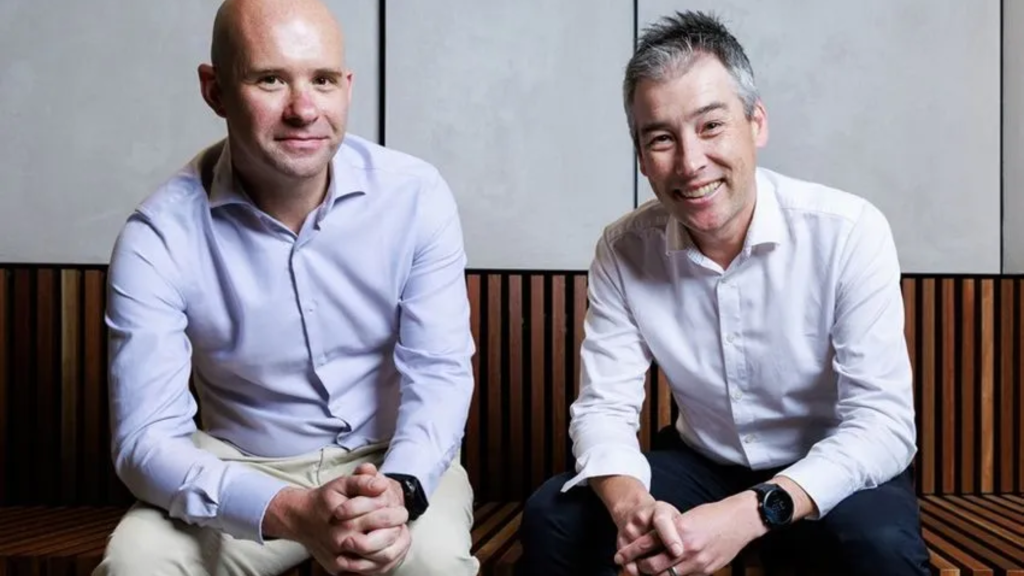 Hammertech co-founders James Harris (left) and Ben Leach (right). Photo: Aaron Francis Photography