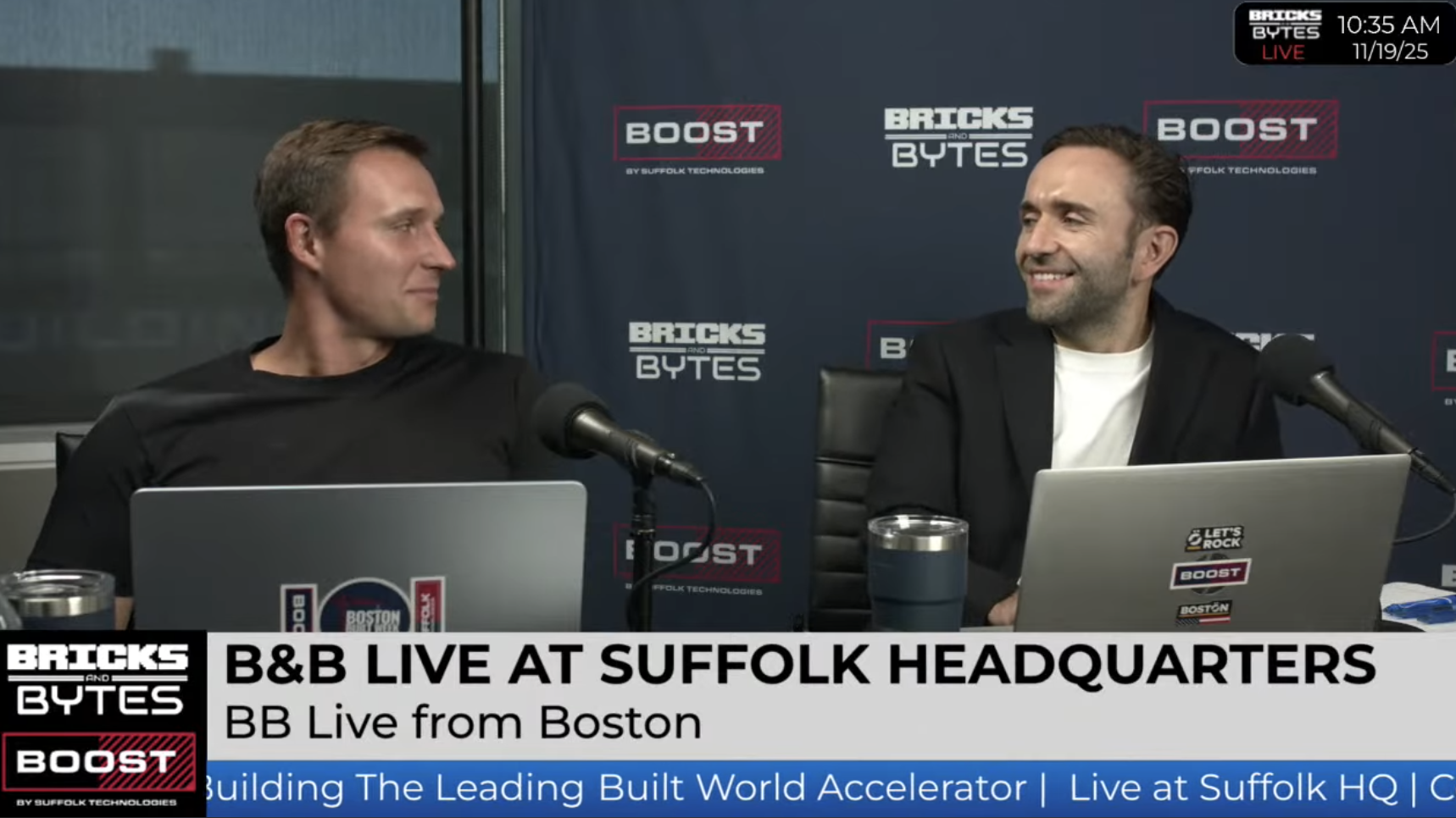b&b live at suffolk construction tech accelerator